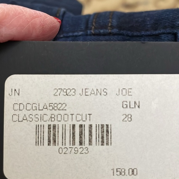 NWT Joe’s Jeans The Classic Bootcut Size 28 - Picture 6 of 9